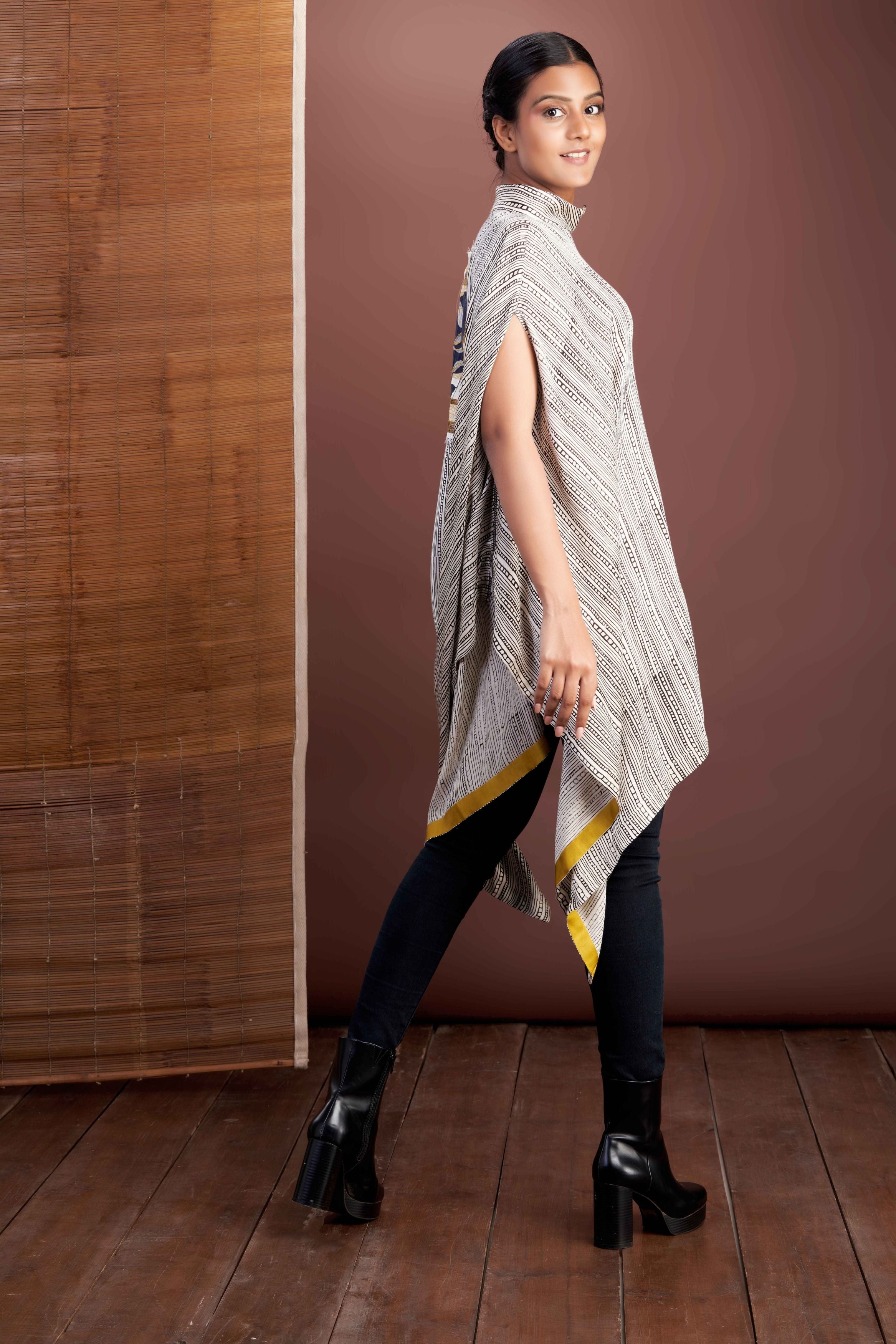 Asymmetric Drape Top