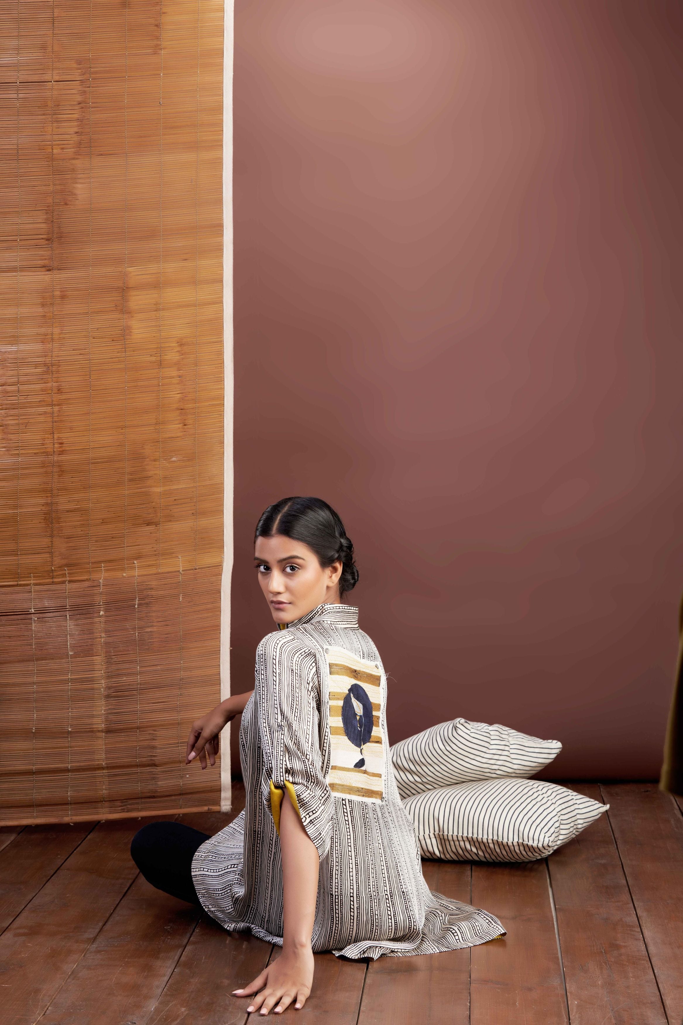 Asymmetric Drape Top