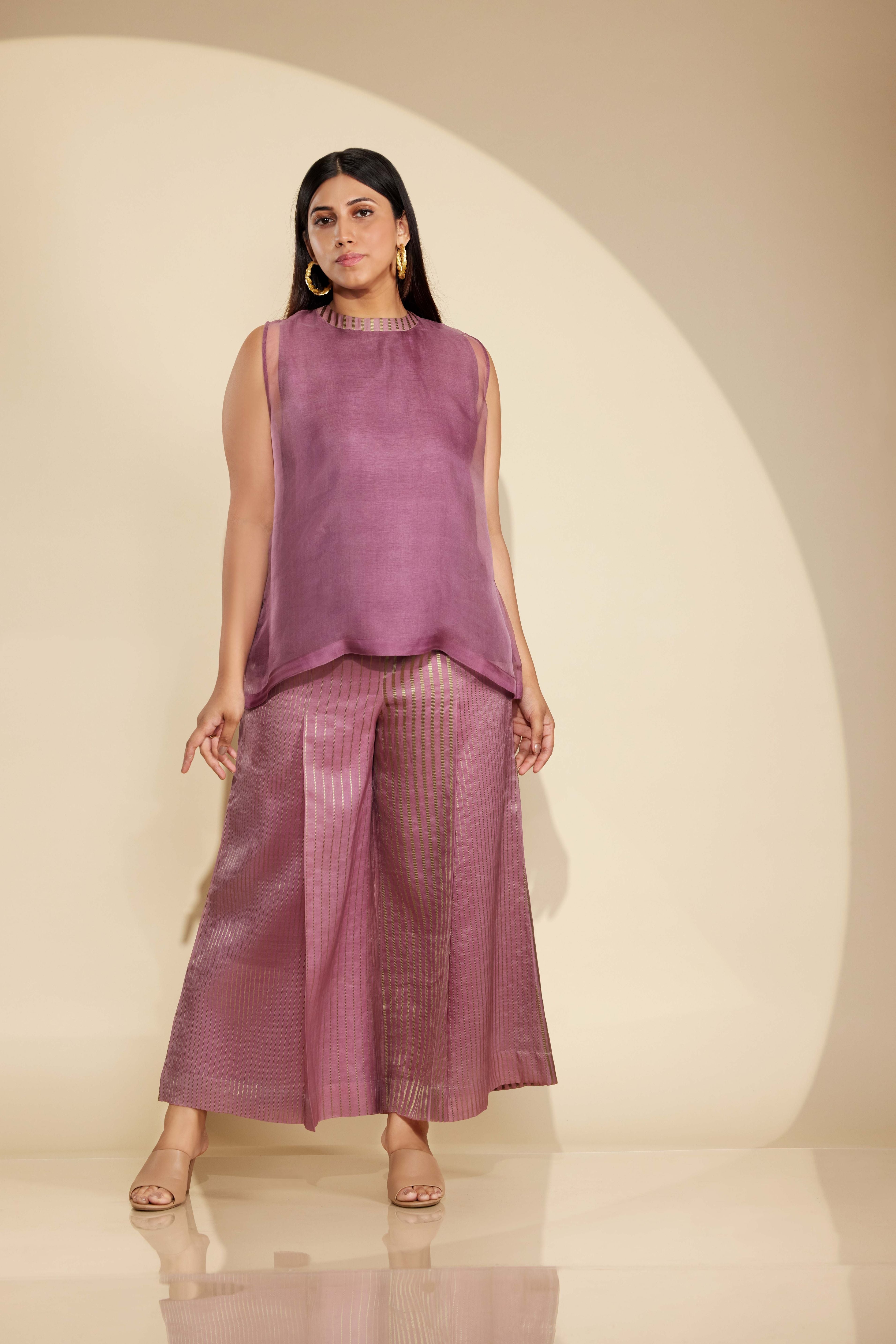 Lavender Vest Top Set