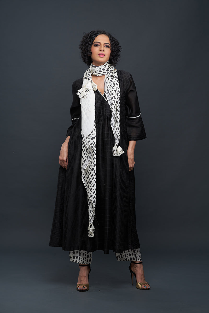 Tunic Set With Scarf