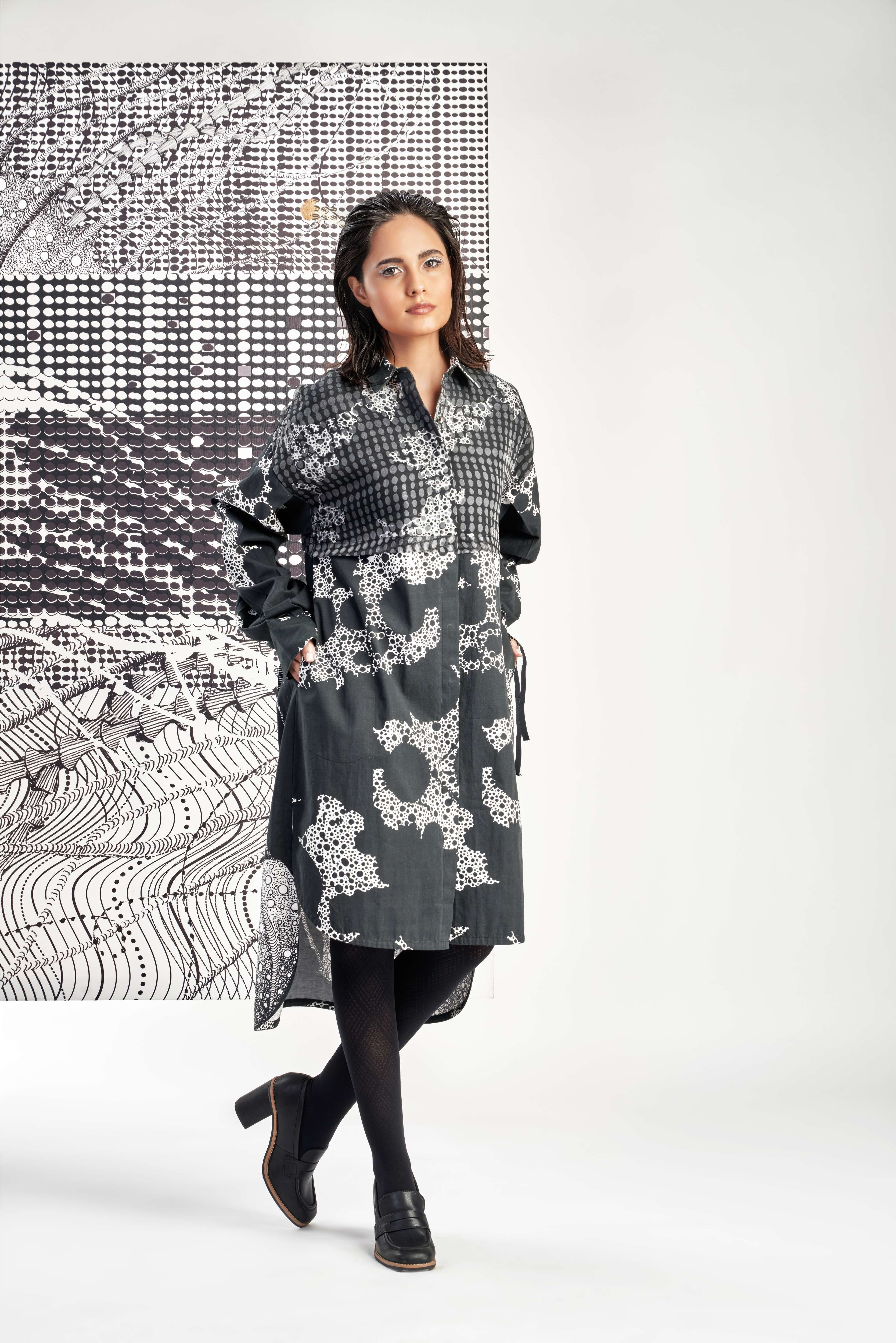 Black- Long & Short Shirt Tunic