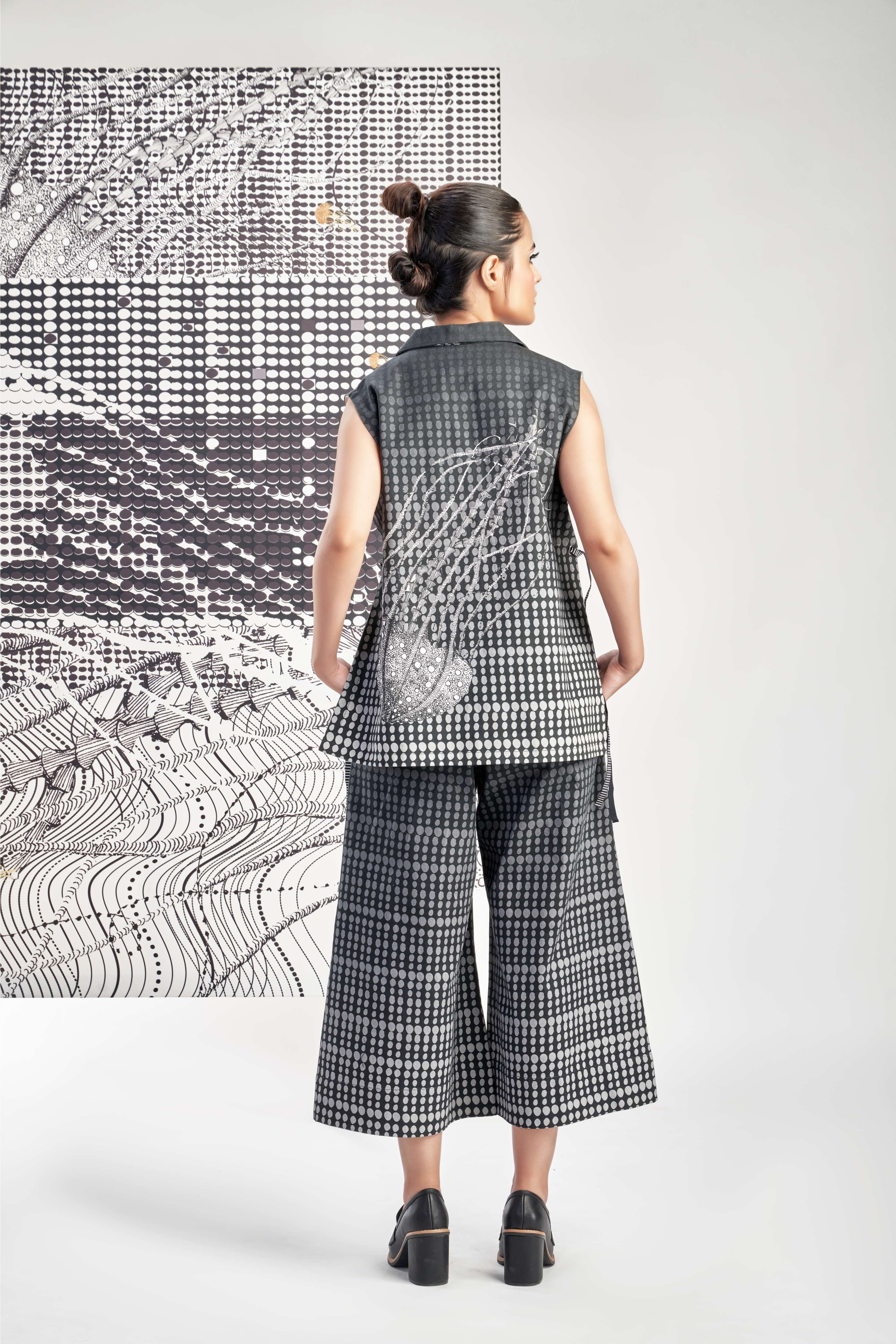 Black- Culotte Pants