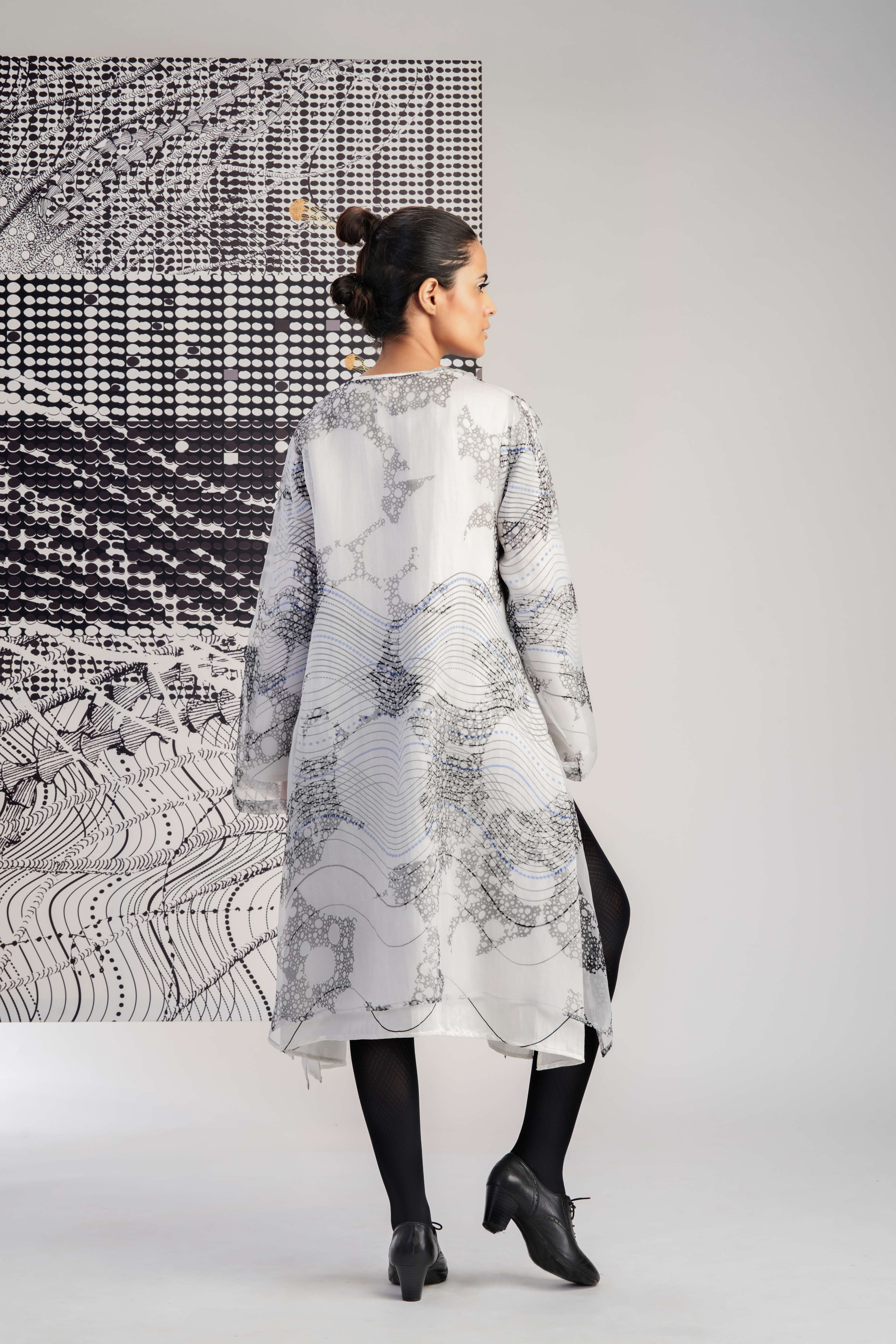 White- Two Layer Tunic