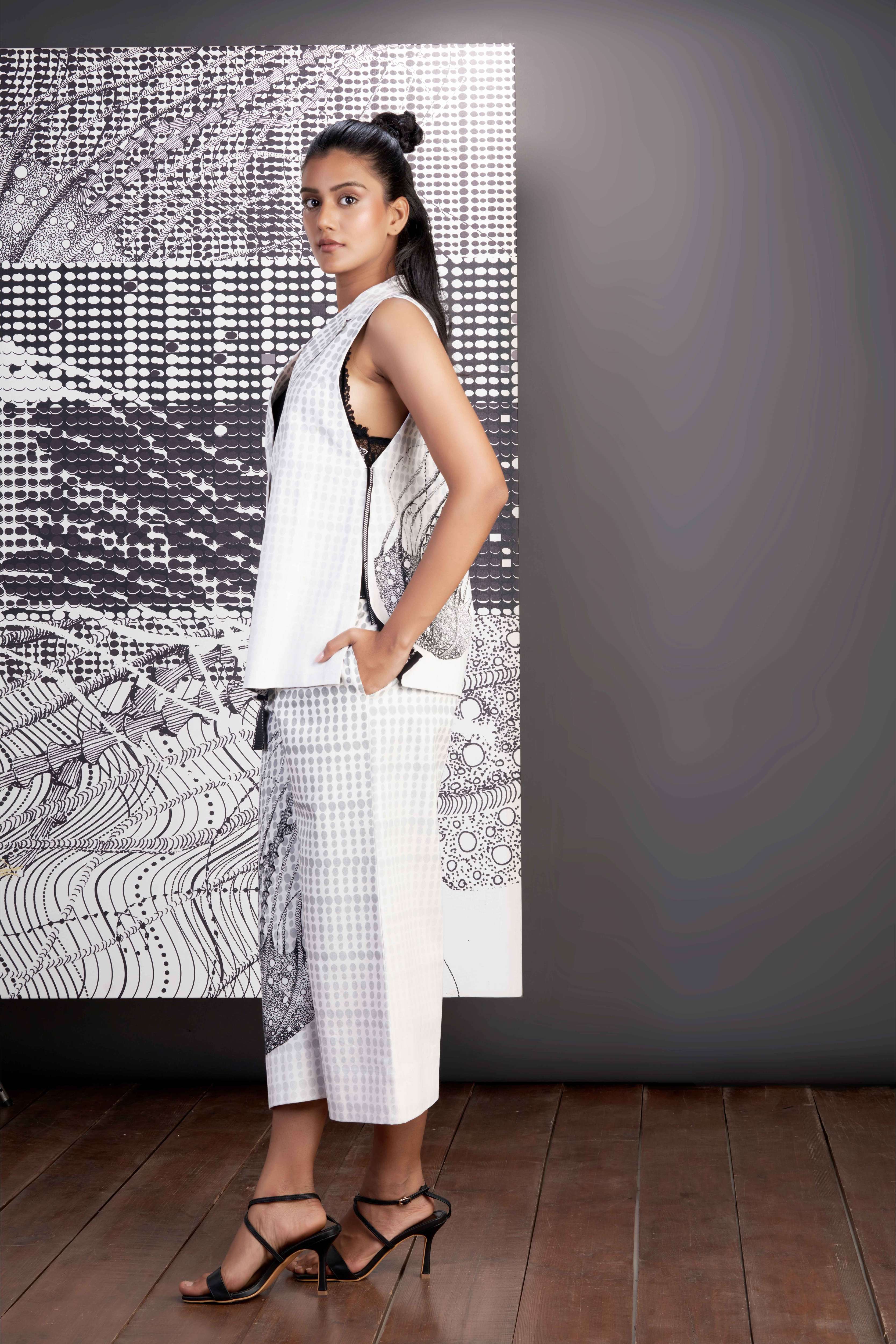 White- Culotte Pants