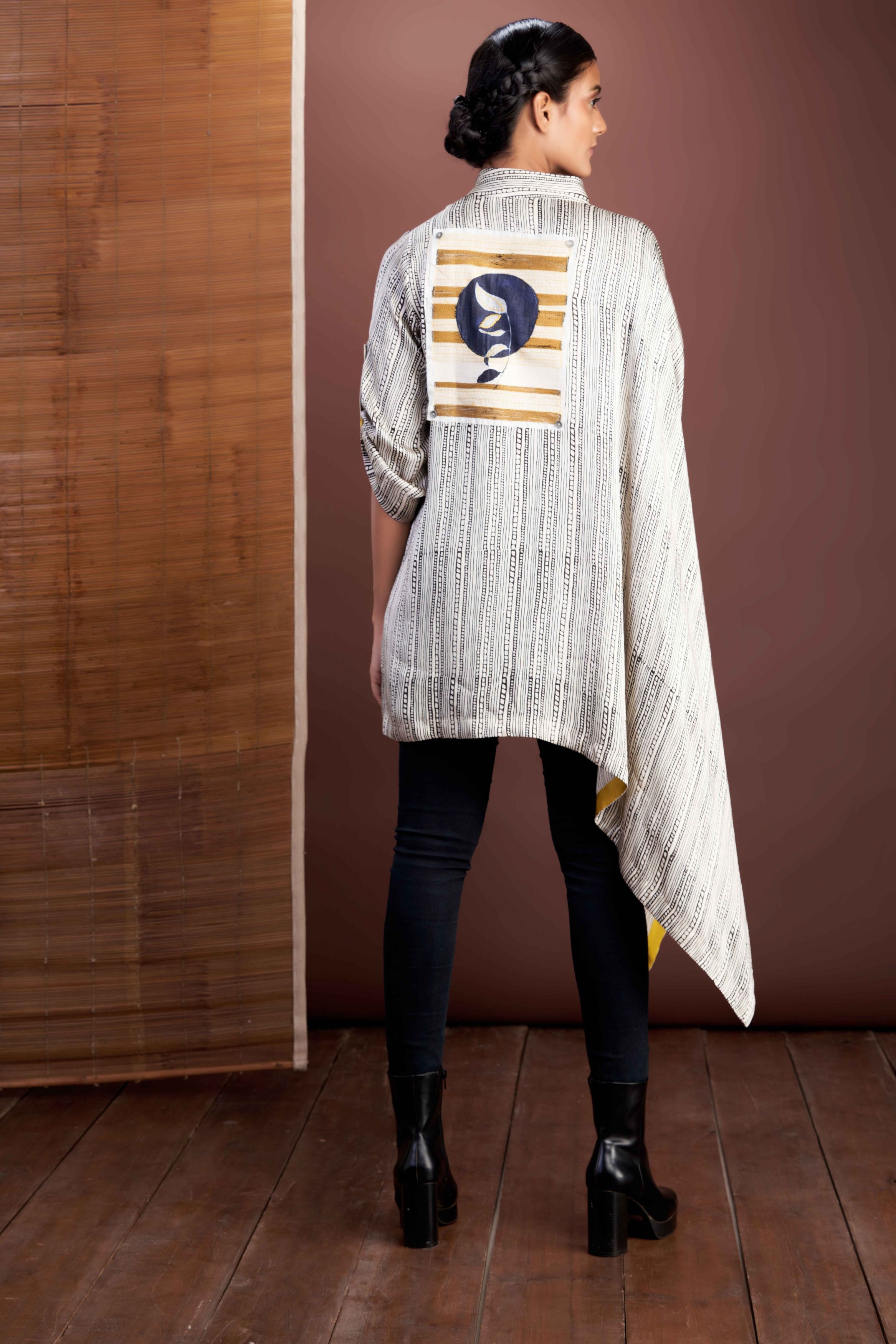 Asymmetric Drape Top