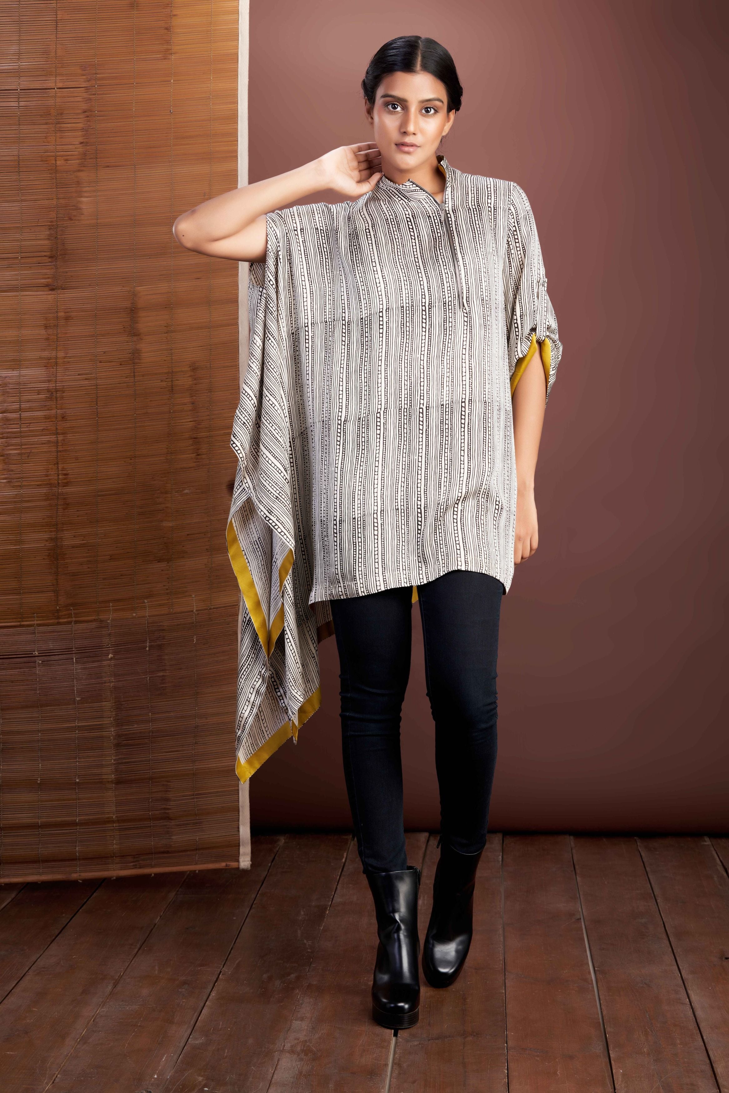 Asymmetric Drape Top