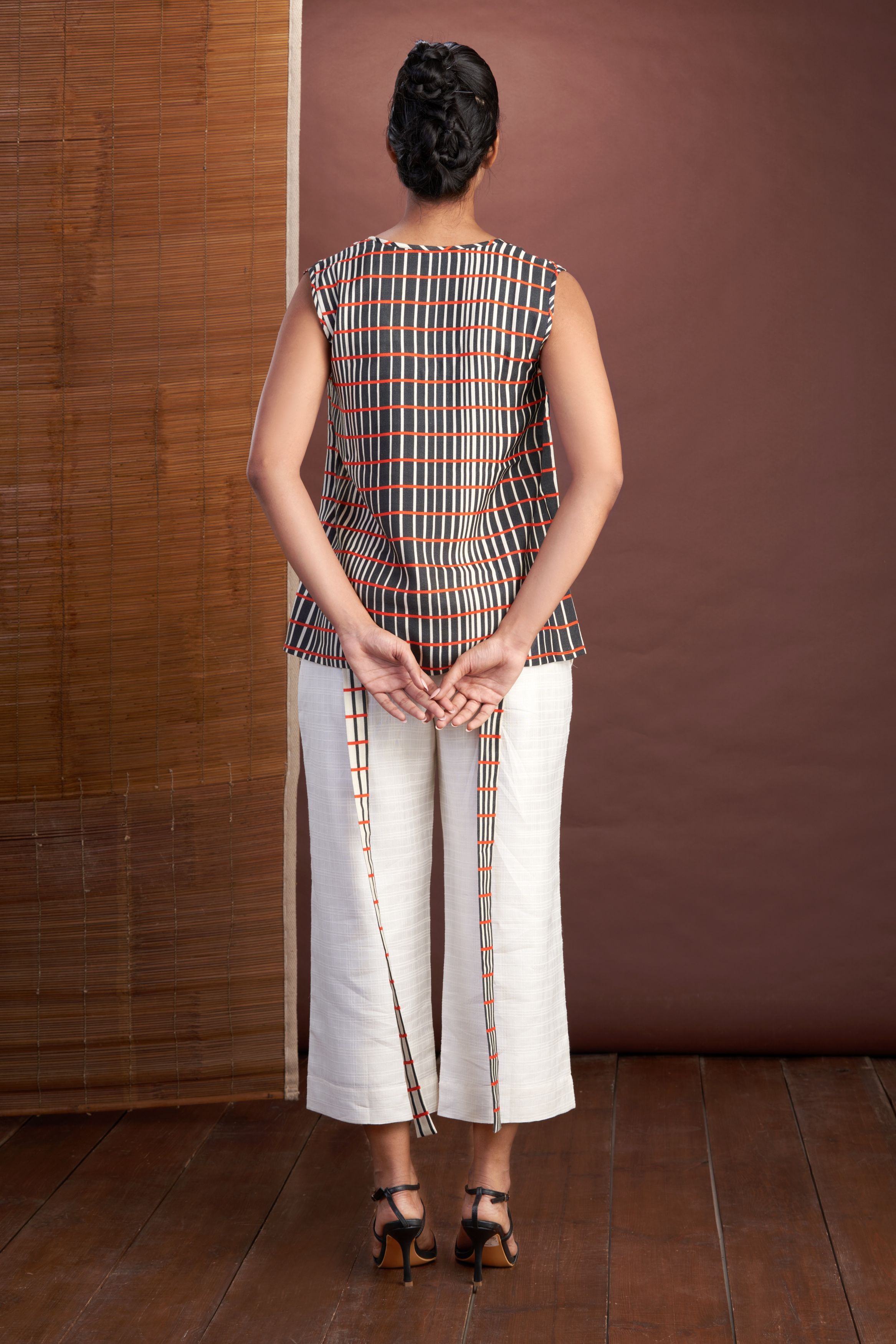 Straight Pant With Sash