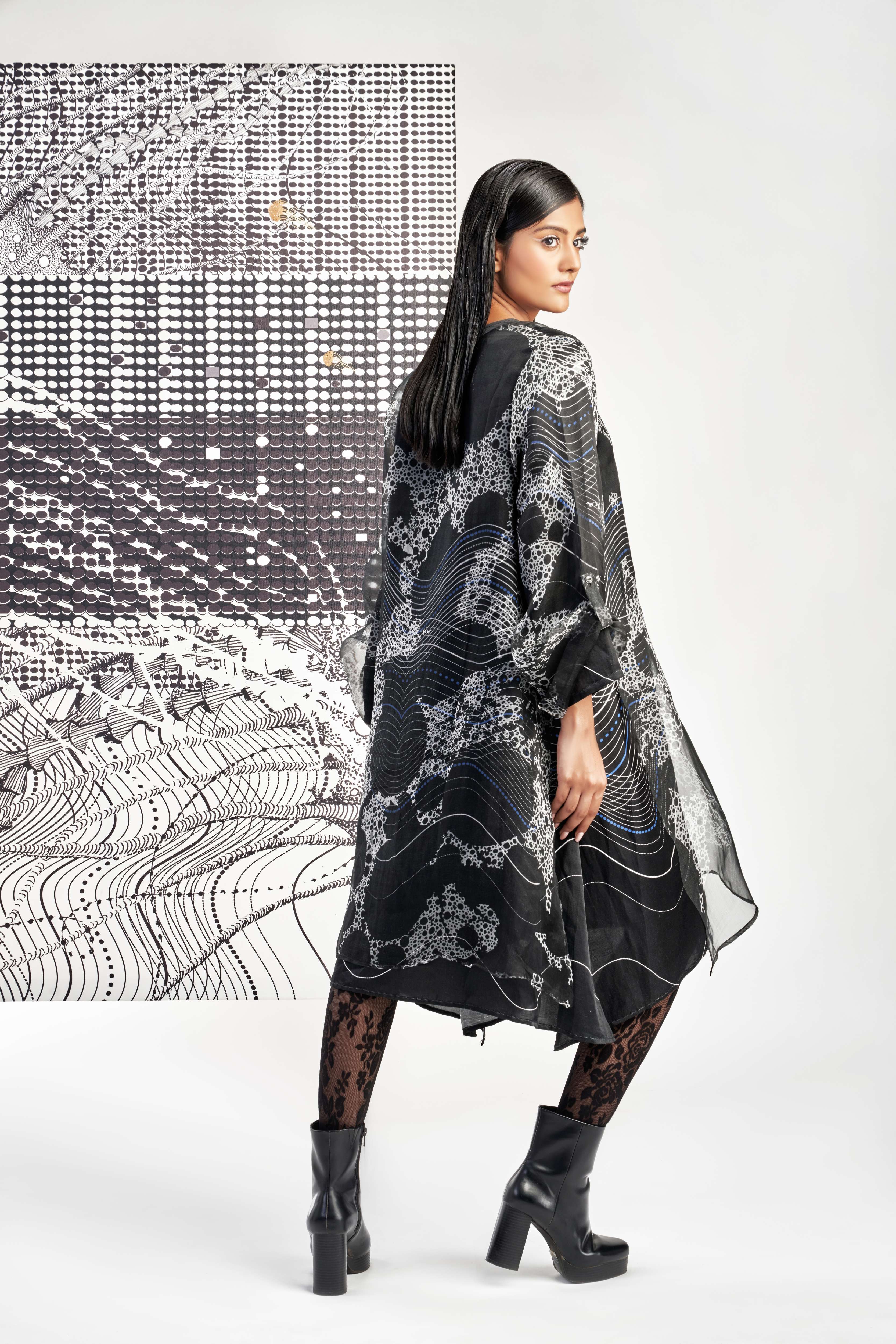 Black- Two Layer Tunic