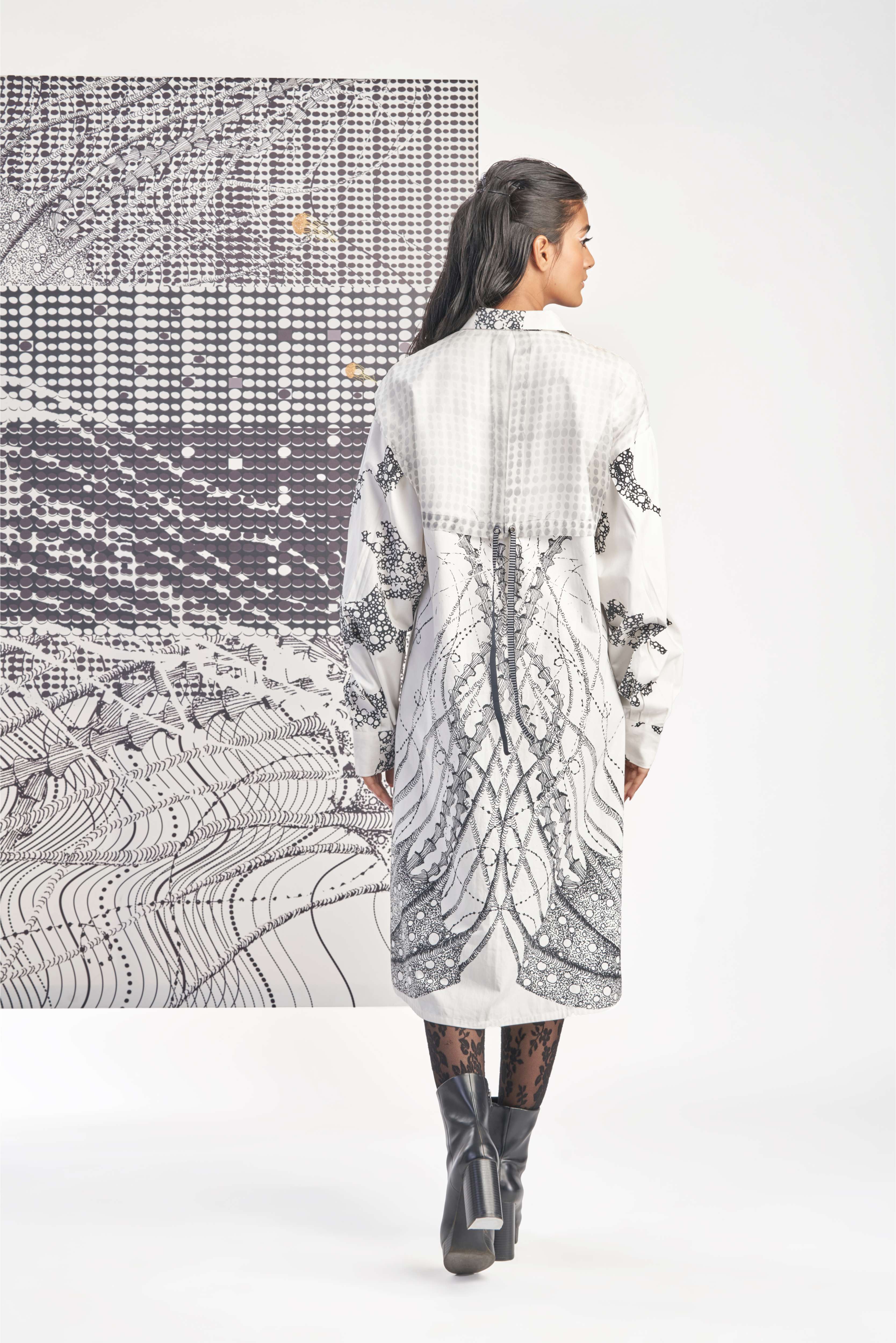 White- Long & Short Shirt Tunic