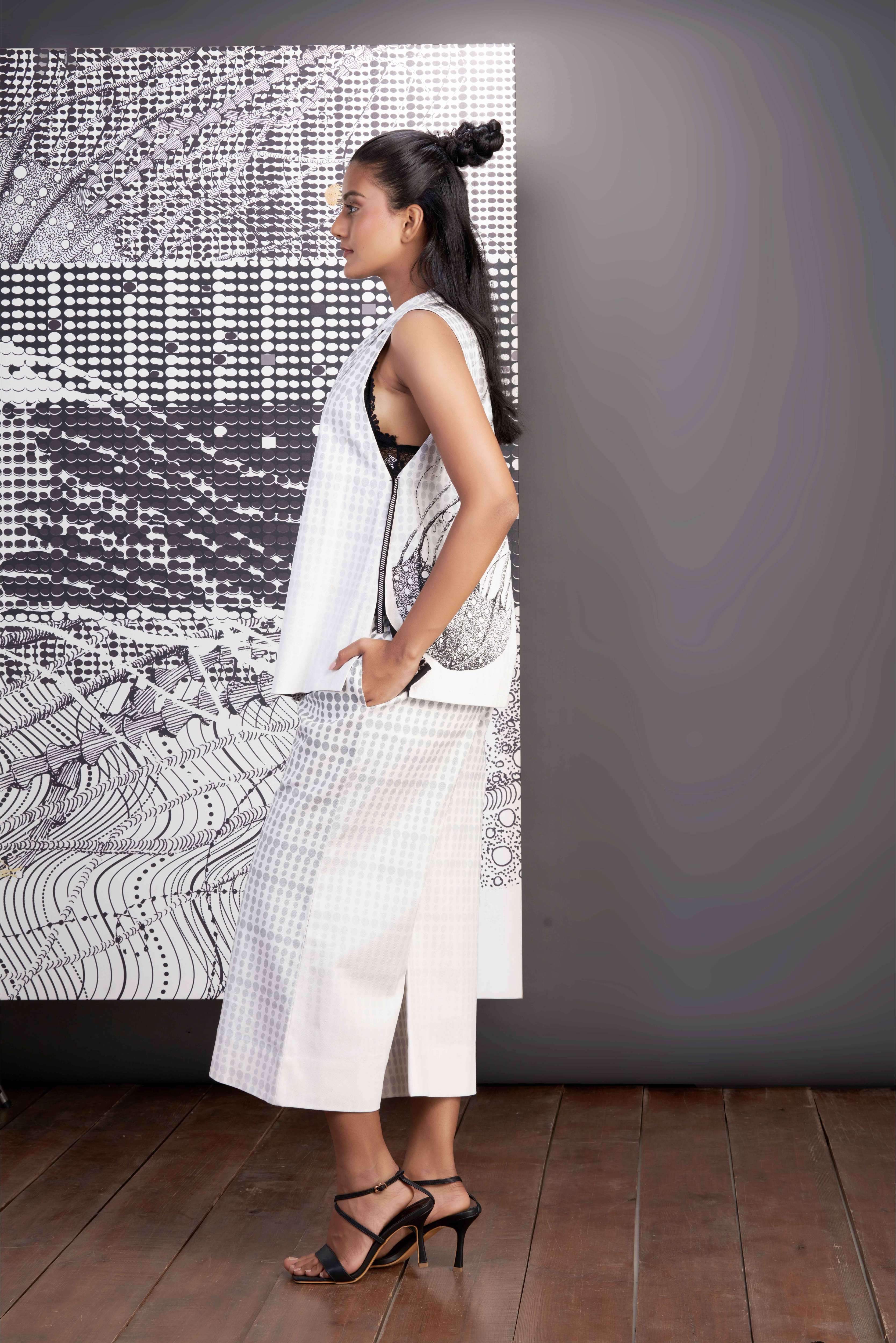 White- Culotte Pants